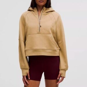 Scuba Oversized Half-Zip Hoodie